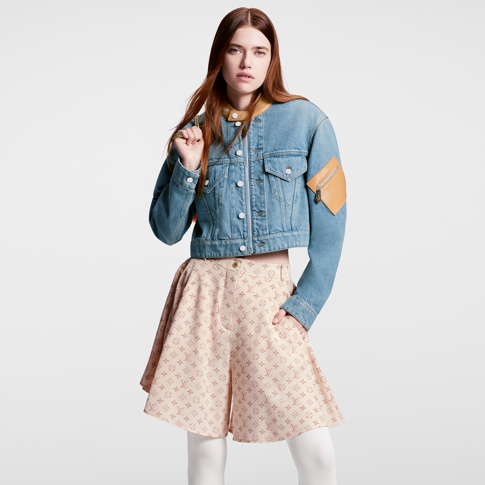 *夏映え抜群の名品*【LOUIS VUITTON】モノグラム ショートパンツ org.jpg